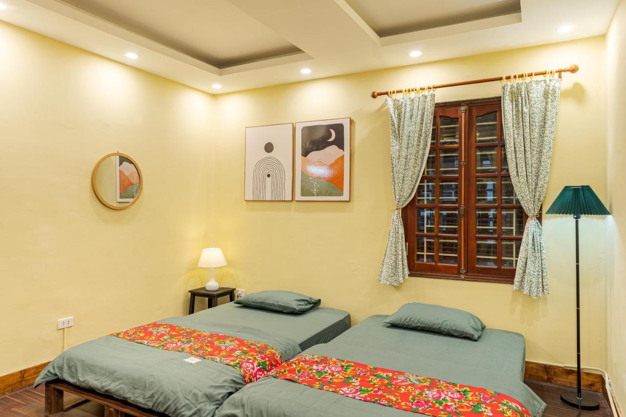 Hanoi Retro 80S Homestay Exteriör bild